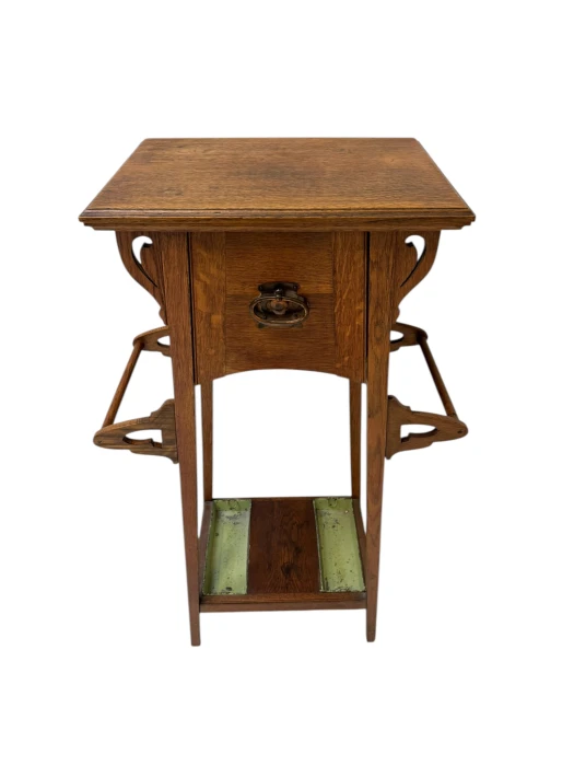 Arts & Crafts Art Nouveau Extra Large Pedestal or Plant Stand, 1900s